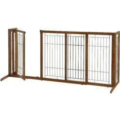Richell Deluxe Freestanding Gate With Door For Dogs & Cats -Dog Supplies Shop 85211 PT3. AC SS1800 V1486153892