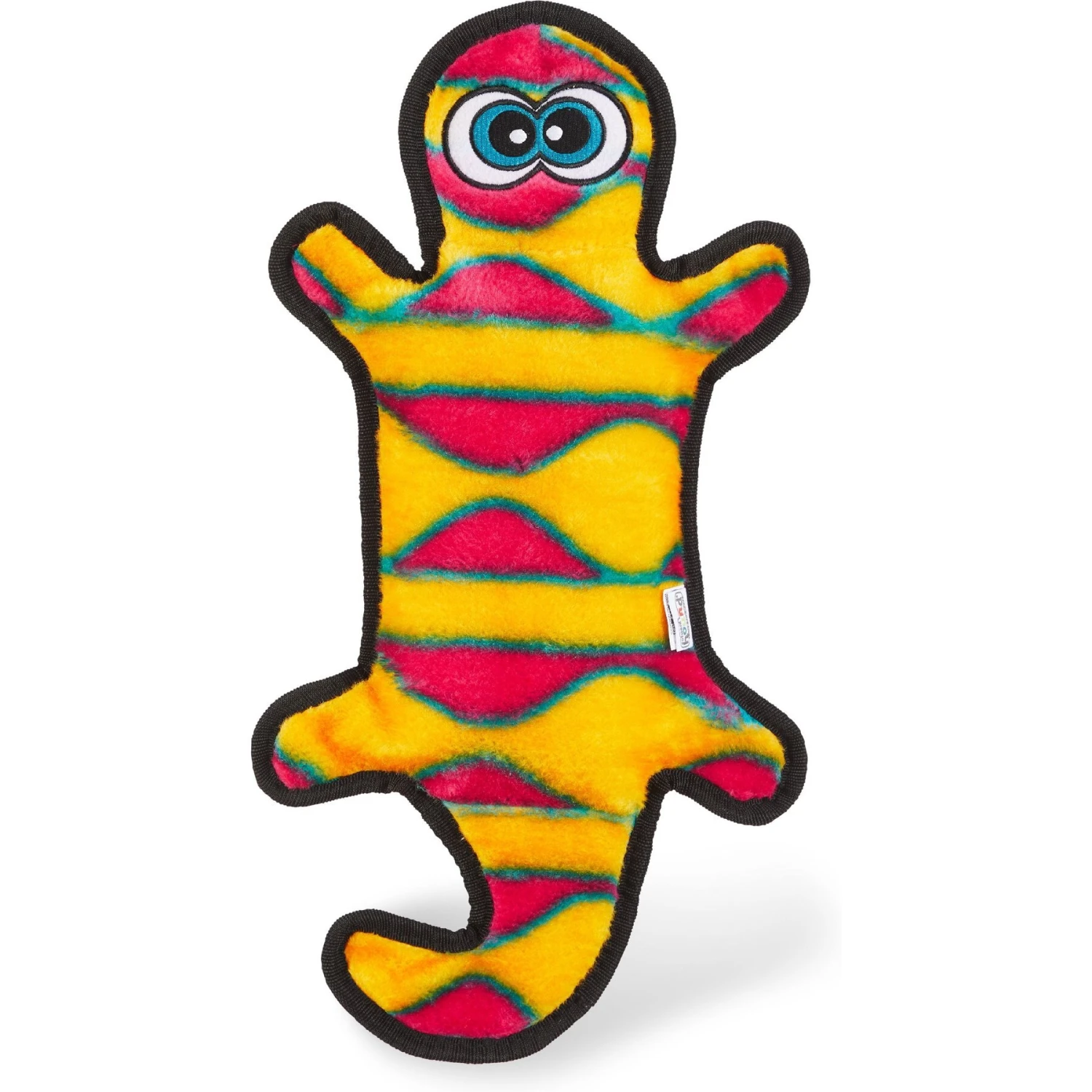 Outward Hound Invincibles Geckos Squeaky Stuffing-Free Plush Dog Toy 3 Outward Hound Invincibles Geckos Squeaky Stuffing-Free Plush Dog Toy