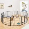 Yaheetech 12-Panel 32-in H Dog Playpen With Door Black, Medium 2 Yaheetech 12-Panel 32-in H Dog Playpen With Door Black, Medium -Dog Supplies Shop 871638 MAIN. AC SS1800 V1686078485