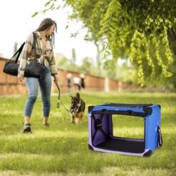 Ownpets 3 Door Collapsible Soft Dog & Cat Crate -Dog Supplies Shop 873006 PT4. AC SS1800 V1687543767