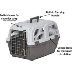 MidWest Skudo Standard Plastic Dog & Cat Kennel -Dog Supplies Shop 89371 PT3. AC SS1800 V1585678886