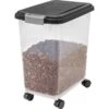 IRIS USA WeatherPro Airtight Dog, Cat, Bird & Small-Pet Food Storage Bin Container With Attachable Casters 2 IRIS USA WeatherPro Airtight Dog, Cat, Bird & Small-Pet Food Storage Bin Container With Attachable Casters -Dog Supplies Shop 901870 MAIN. AC SS1800 V1688151985