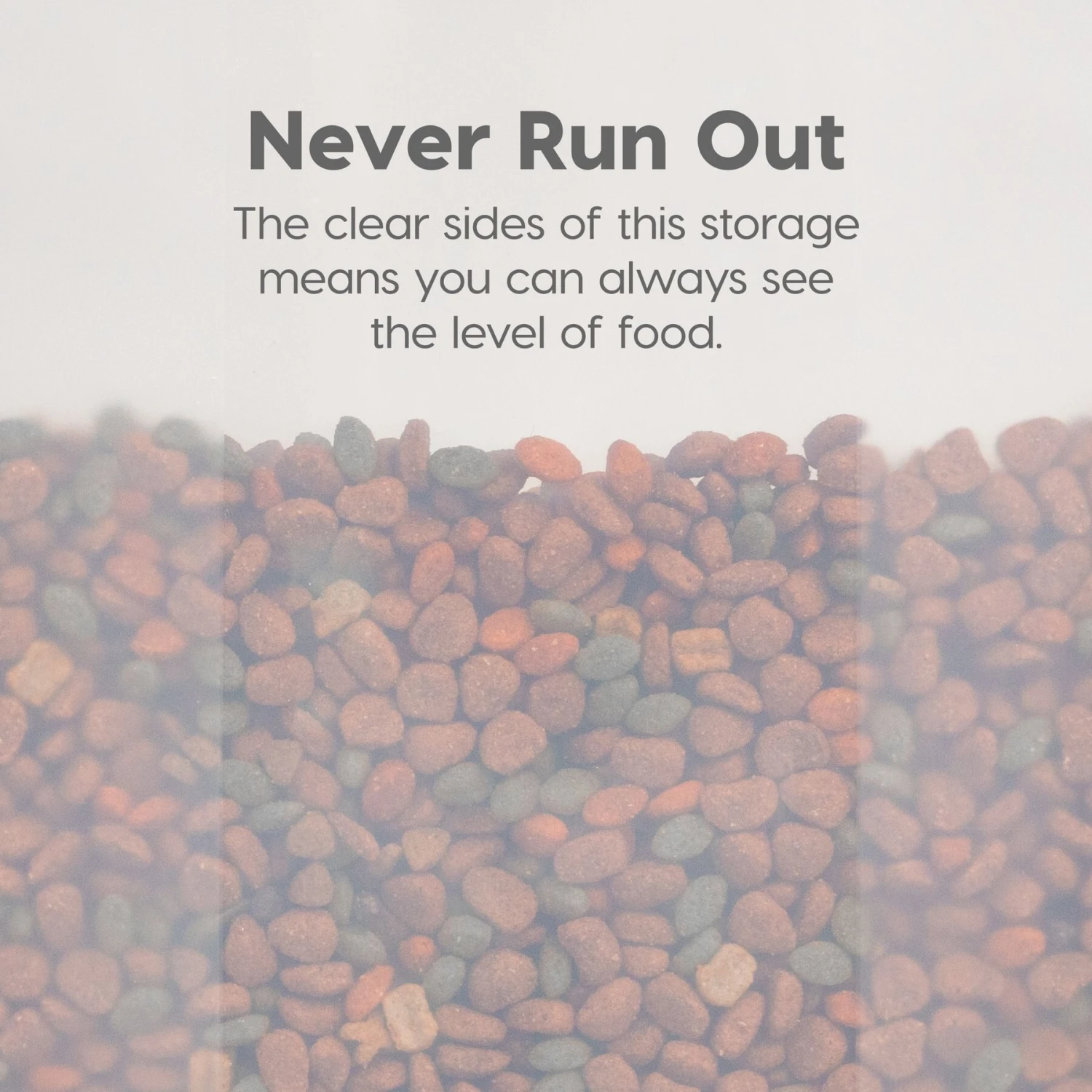 IRIS USA WeatherPro Airtight Dog, Cat, Bird & Small-Pet Food Storage Bin Container With Attachable Casters 5 IRIS USA WeatherPro Airtight Dog, Cat, Bird & Small-Pet Food Storage Bin Container With Attachable Casters - Image 3