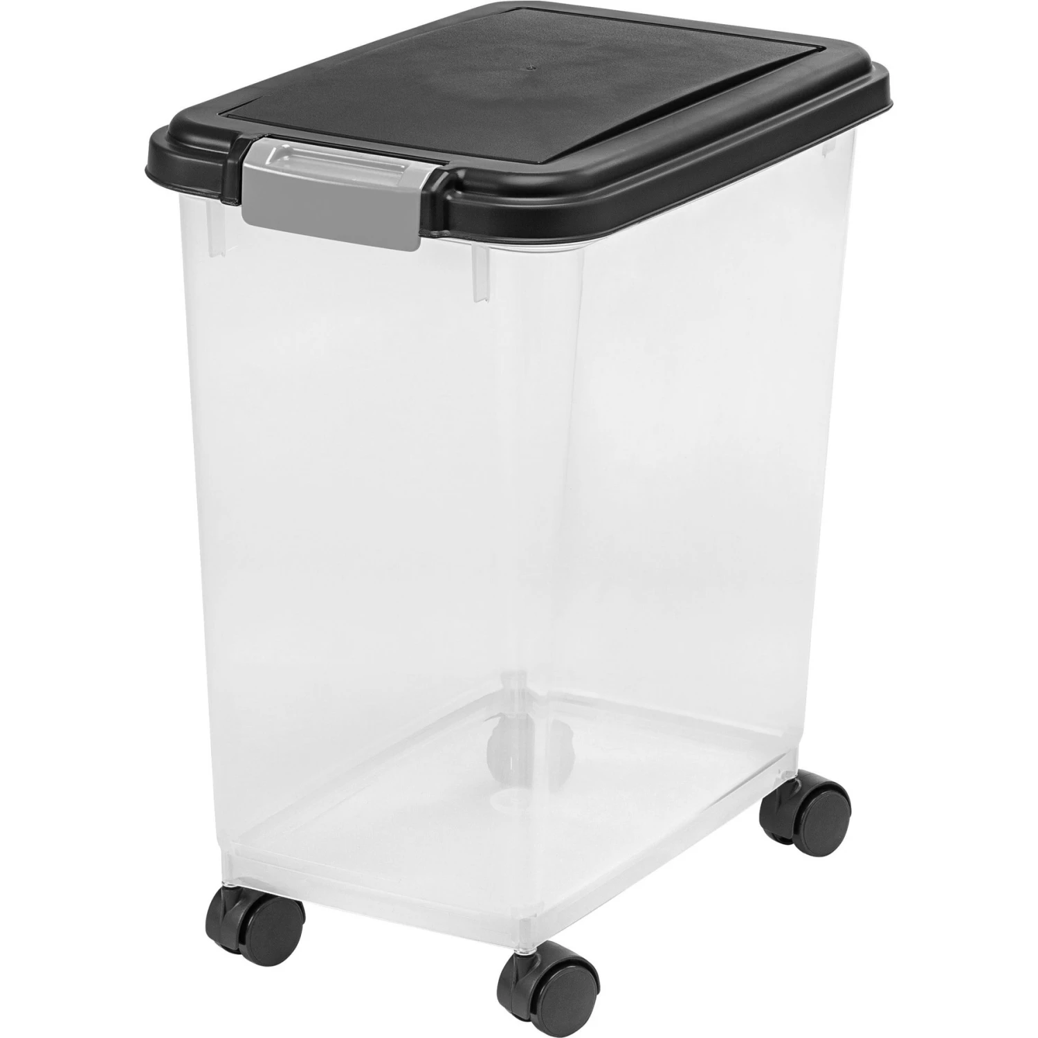 IRIS USA WeatherPro Airtight Dog, Cat, Bird & Small-Pet Food Storage Bin Container With Attachable Casters 10 IRIS USA WeatherPro Airtight Dog, Cat, Bird & Small-Pet Food Storage Bin Container With Attachable Casters - Image 8