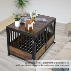 SMONTER Wooden Furniture Style Dog Crate -Dog Supplies Shop 904238 PT5. AC SS1800 V1688398420