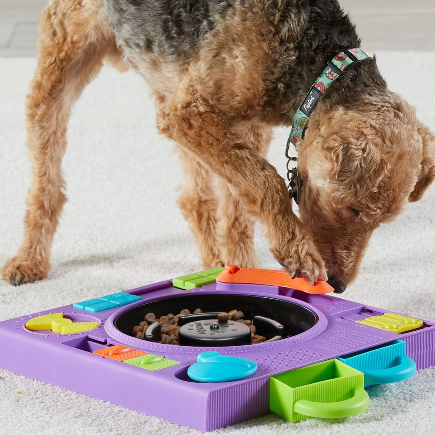 Brightkins DJ Doggo Puzzle Feeder Dog Toy 7 Brightkins DJ Doggo Puzzle Feeder Dog Toy - Image 5