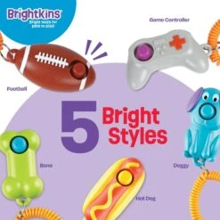 Brightkins Smarty Pooch! Training Clicker Football Dog Toy 15 Brightkins Smarty Pooch! Training Clicker Football Dog Toy -Dog Supplies Shop 930198 PT6. AC SS1800 V1691085853