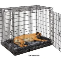 Frisco Heavy Duty Single Door Wire Dog Crate & MidWest Quiet Time Fleece Dog Crate Mat 19 Frisco Heavy Duty Single Door Wire Dog Crate & MidWest Quiet Time Fleece Dog Crate Mat -Dog Supplies Shop 933510 PT8. AC SS1800 V1692303357