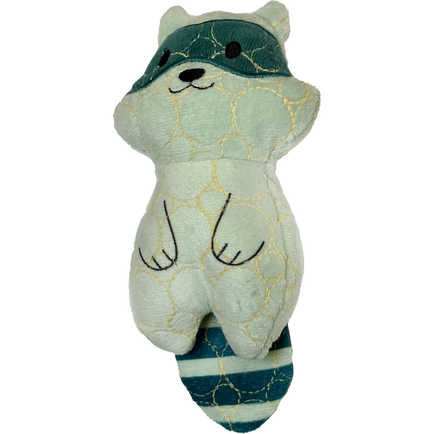 Bite Force Built With Kevlar Tough Plush Racoon Dog Toy 5 Bite Force Built With Kevlar Tough Plush Racoon Dog Toy - Image 3