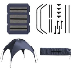 Pet Adobe Elevated Canopy Dog Bed -Dog Supplies Shop 944486 PT6. AC SS1800 V1694027786