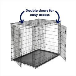 Frisco XX-Large Heavy Duty Double Door Wire Dog Crate, 54 Inch 12 Frisco XX-Large Heavy Duty Double Door Wire Dog Crate, 54 Inch -Dog Supplies Shop 97489 PT3. AC SS1800 V1667228484
