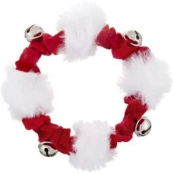 Frisco Holiday Dog & Cat Santa Hat, 1 Count & Frisco Jingle Bells Dog & Cat Holiday Collar With Bells, 1 Count -Dog Supplies Shop 986254 PT5. AC SS1800 V1698258055
