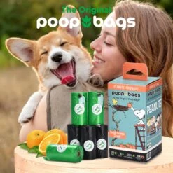 The Original Poop Bags Peanut Orange Scented Dog Waste Bags, 120 Count -Dog Supplies Shop 989182 PT5. AC SS1800 V1703016587